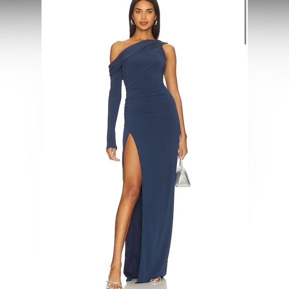 Katie May Mojave Gown in Deep Sea - Picture 1 of 12